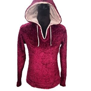 Mountain Hardwear Monkey Woman Fleece Hoodie Magenta Pink OL2063 Womens Small